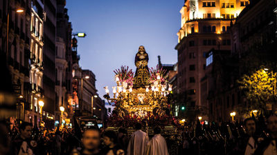 Jesús de Medinaceli, estrella de las procesiones del Viernes Santo en Madrid