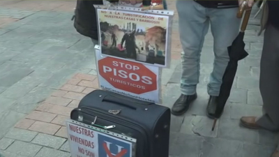 Contra los pisos turísticos en Lavapiés