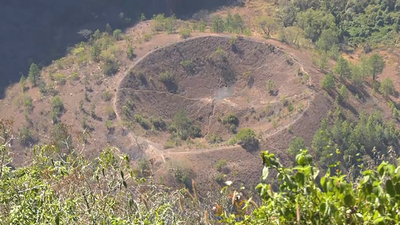 Descubrimos el volcán 'El Boquerón'