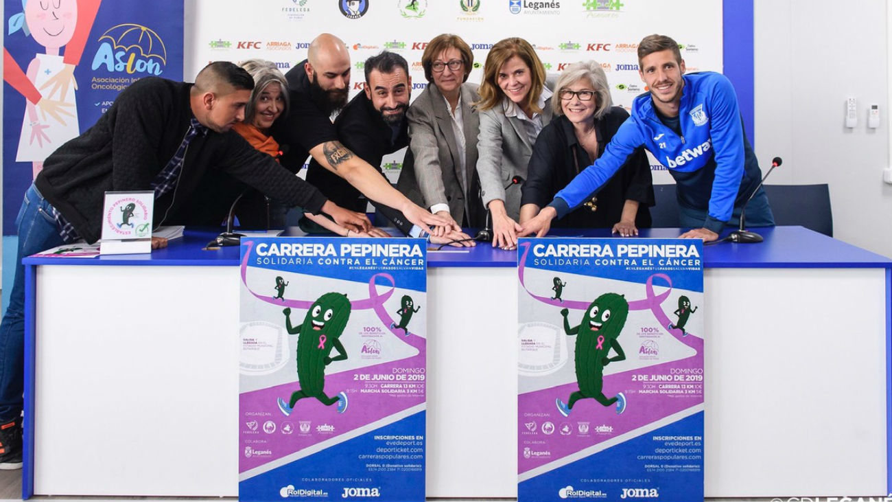 Presentada la I Carrera Pepinera Solidaria Contra el Cáncer