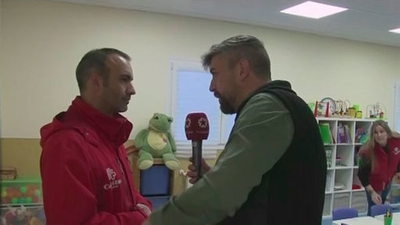 Así trabaja Cáritas en la Cañada Real con una escuela para los más pequeños