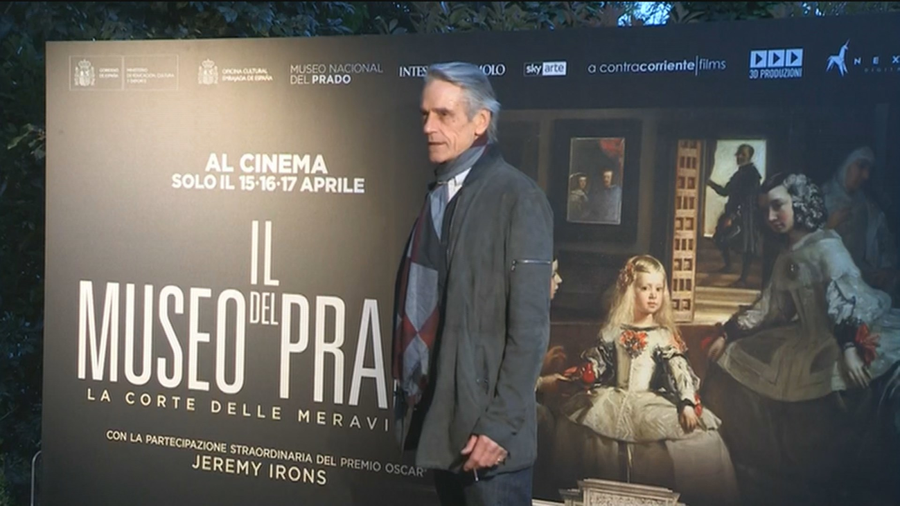 El actor británico Jeremy Irons se convierte en el nuevo anfitrión del Museo del Prado
