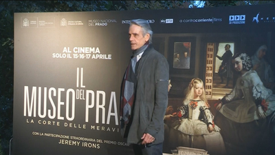 El actor británico Jeremy Irons se convierte en el nuevo anfitrión del Museo del Prado