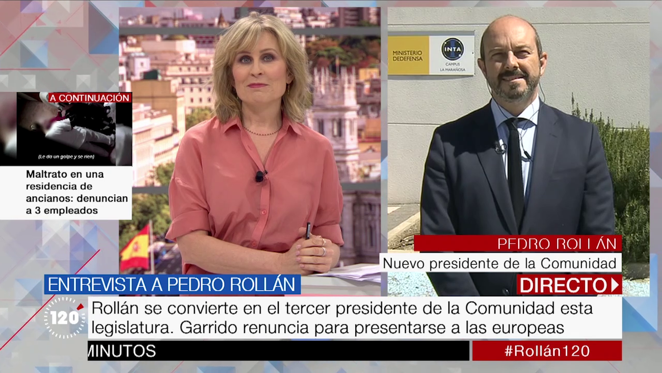 Pedro Rollán: "Estoy para servir a los madrileños para que tengan mejores servicios"