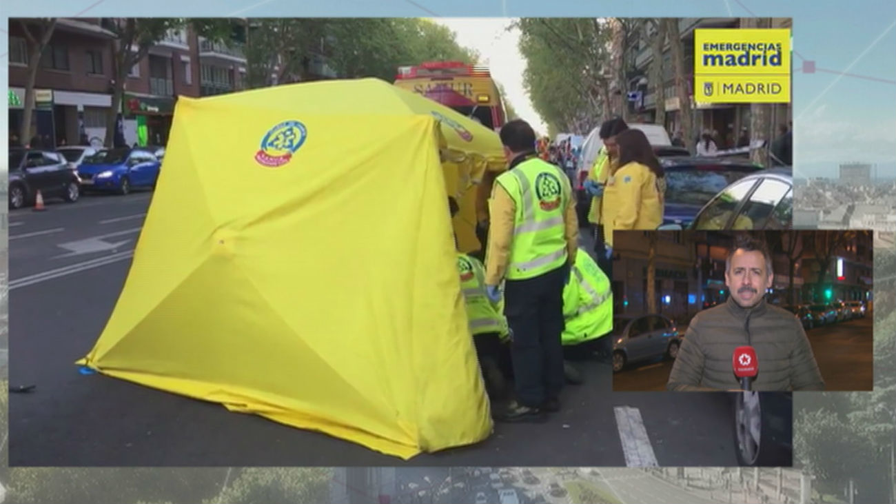 Muere atropellado un hombre de 62 años en la calle de Alcalá