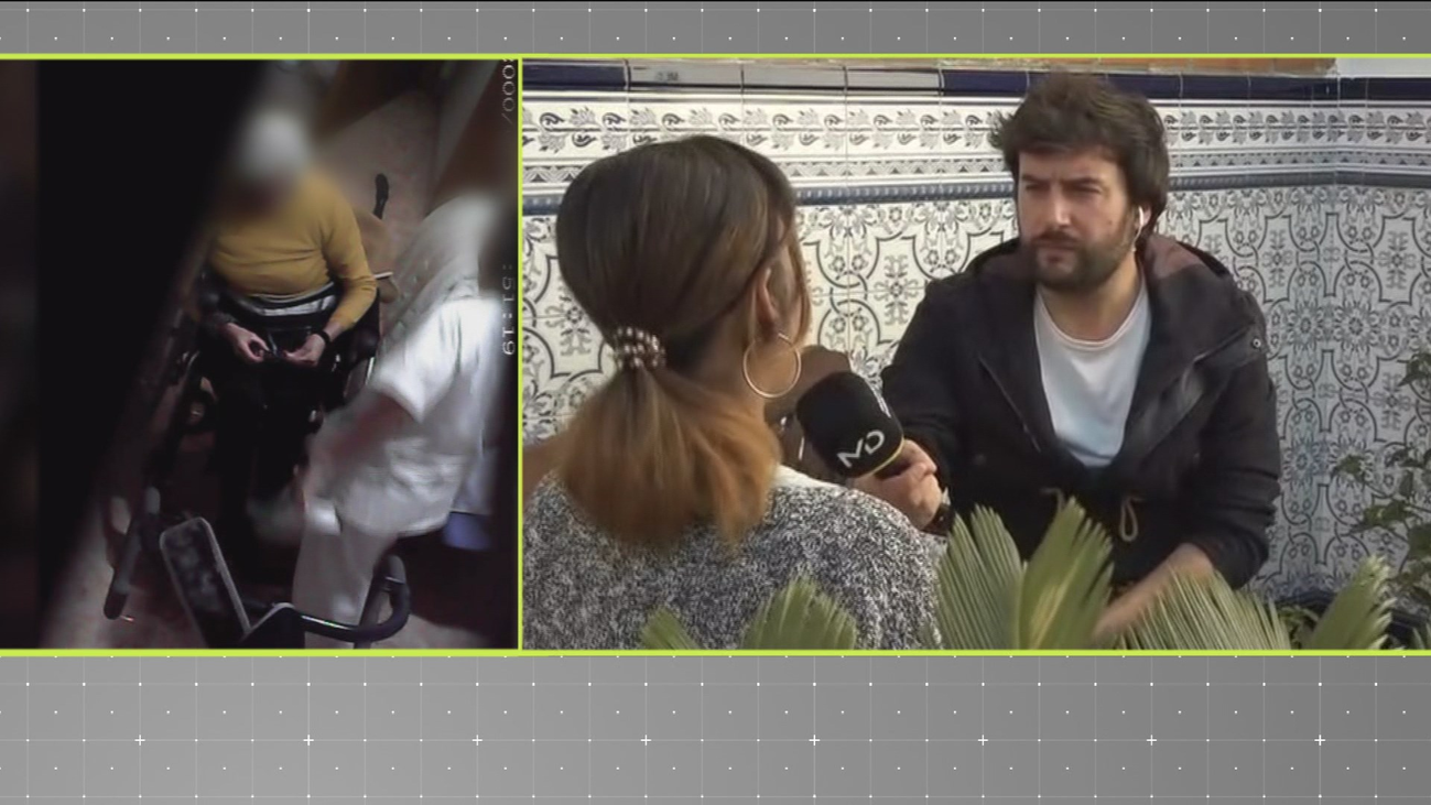 "A muchos ancianos les atábamos para darles de comer"