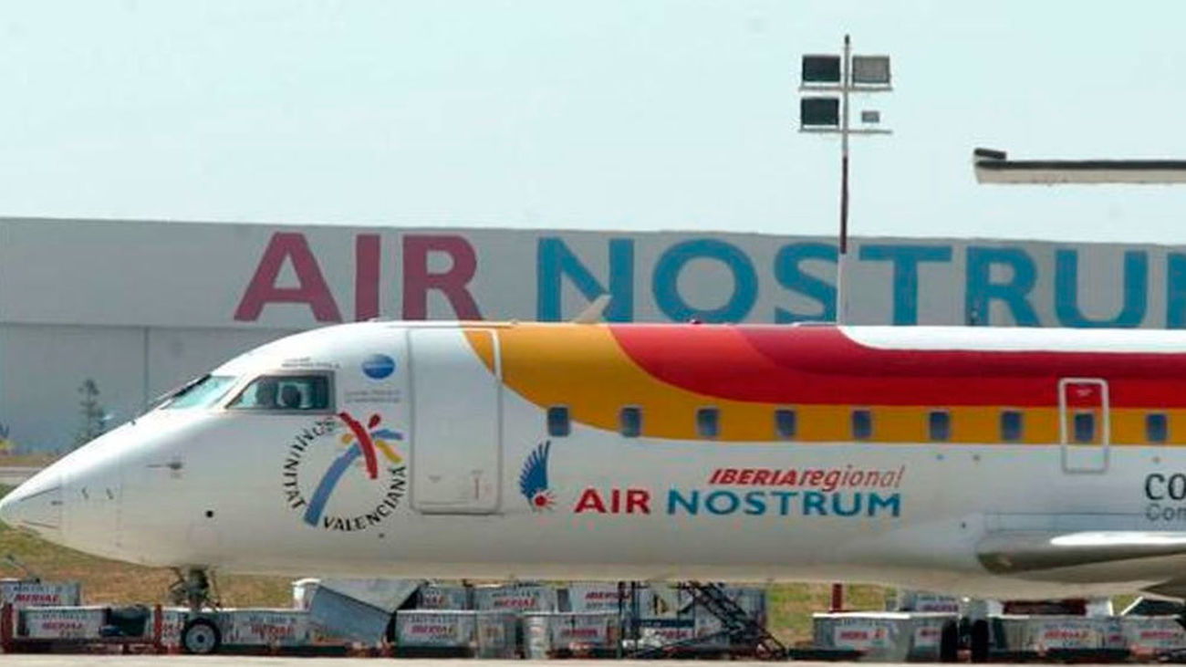Air Nostrum cancela 148 vuelos a partir de este lunes por la huelga de pilotos