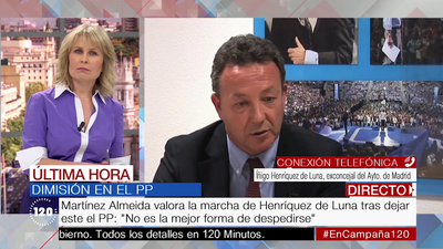 Henríquez de Luna lamenta que no le cogieran el teléfono en el PP: "Yo no merecía ese trato"