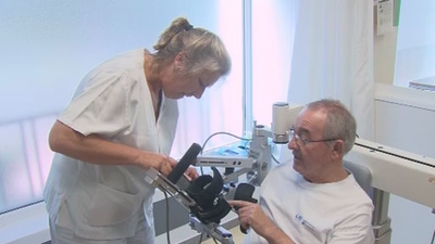 Robot de última generación para la rehabilitación de los brazos en el Hospital de Guadarrama
