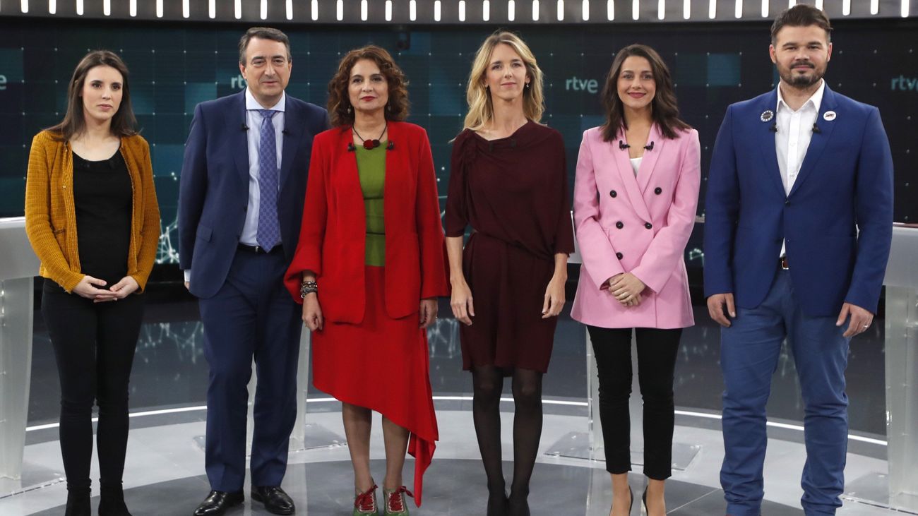 Debate a seis en RTVE en estas elecciones del 28-A