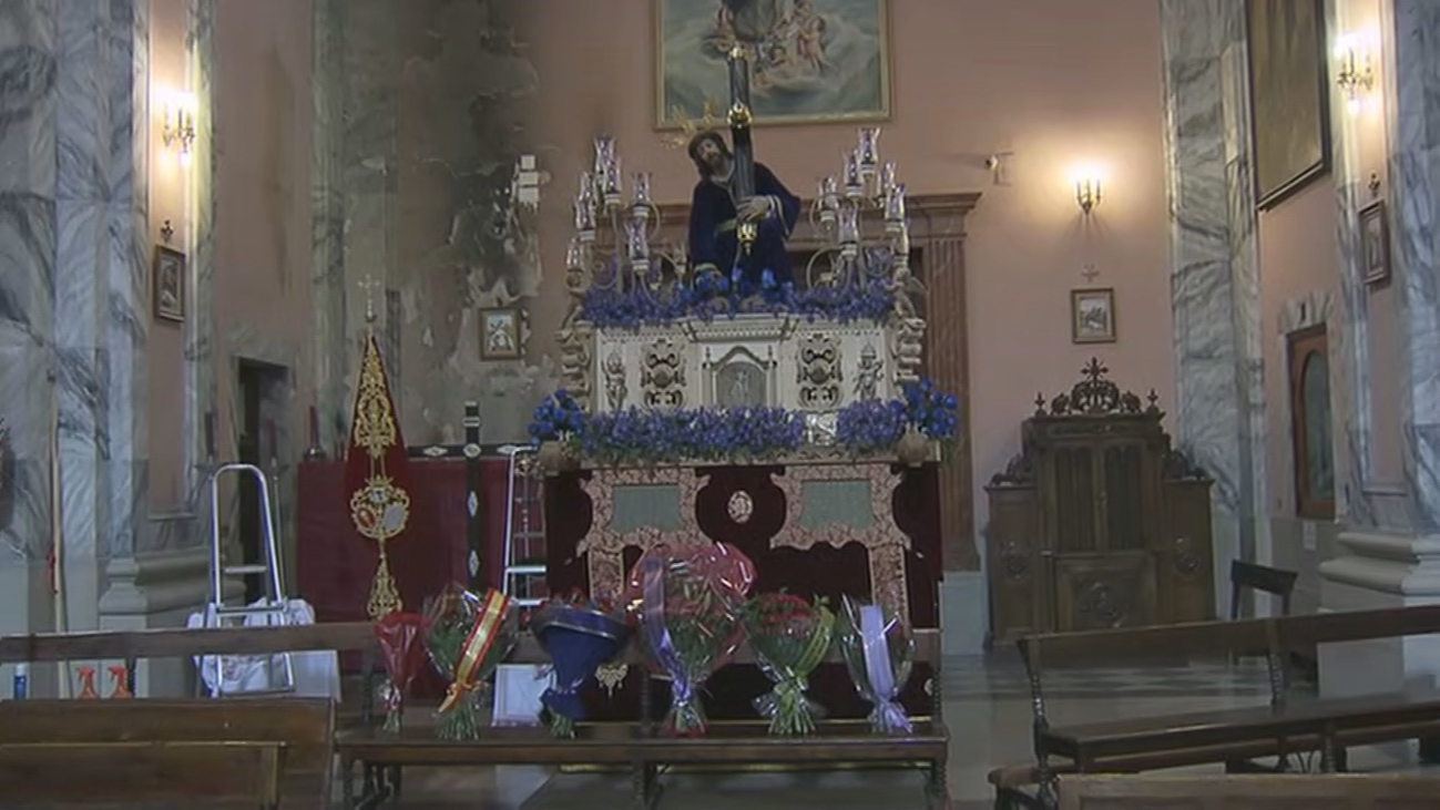 La joven procesión Tres Caídas lista para el Miércoles Santo