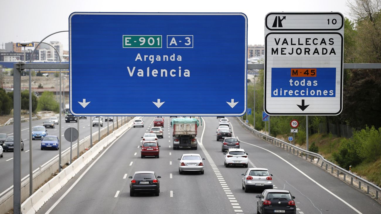 Salida de Madrid A-3