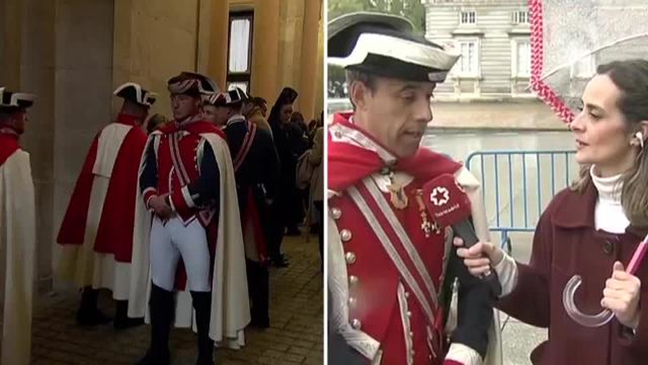 Radiografía de un alabardero, el guardia que acompaña al Santísimo Cristo de la Fe