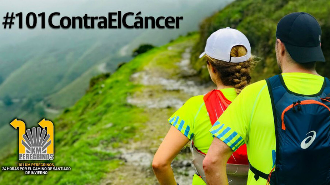 Alberto Barrantes corre el Camino de Santiago para ayudar en la lucha contra el Cáncer