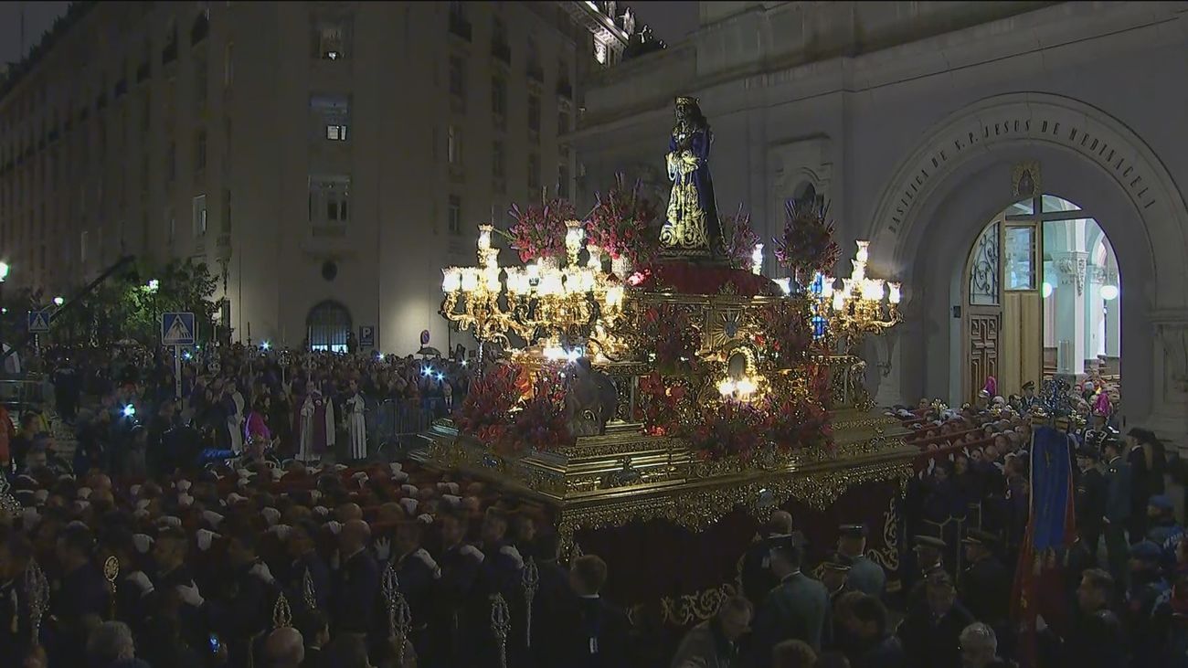 Jesús de Medinaceli, en procesión por Madrid