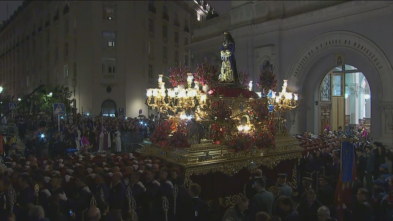 Telemadrid retransmite la procesión de Jesús de Medinaceli por el 80 aniversario de su regreso tras la Guerra Civil