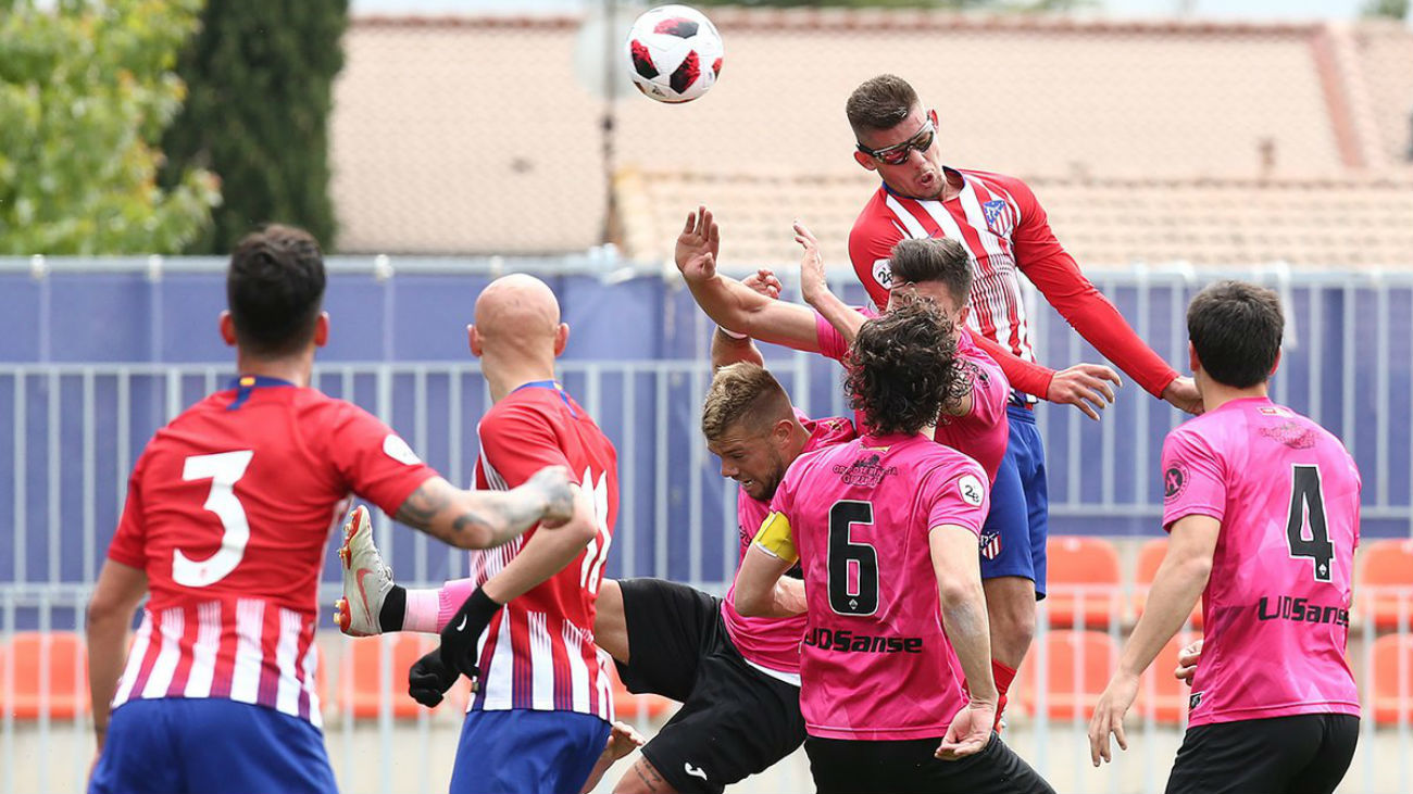 1-0. Mollejo da la victoria al Atleti B ante el Sanse