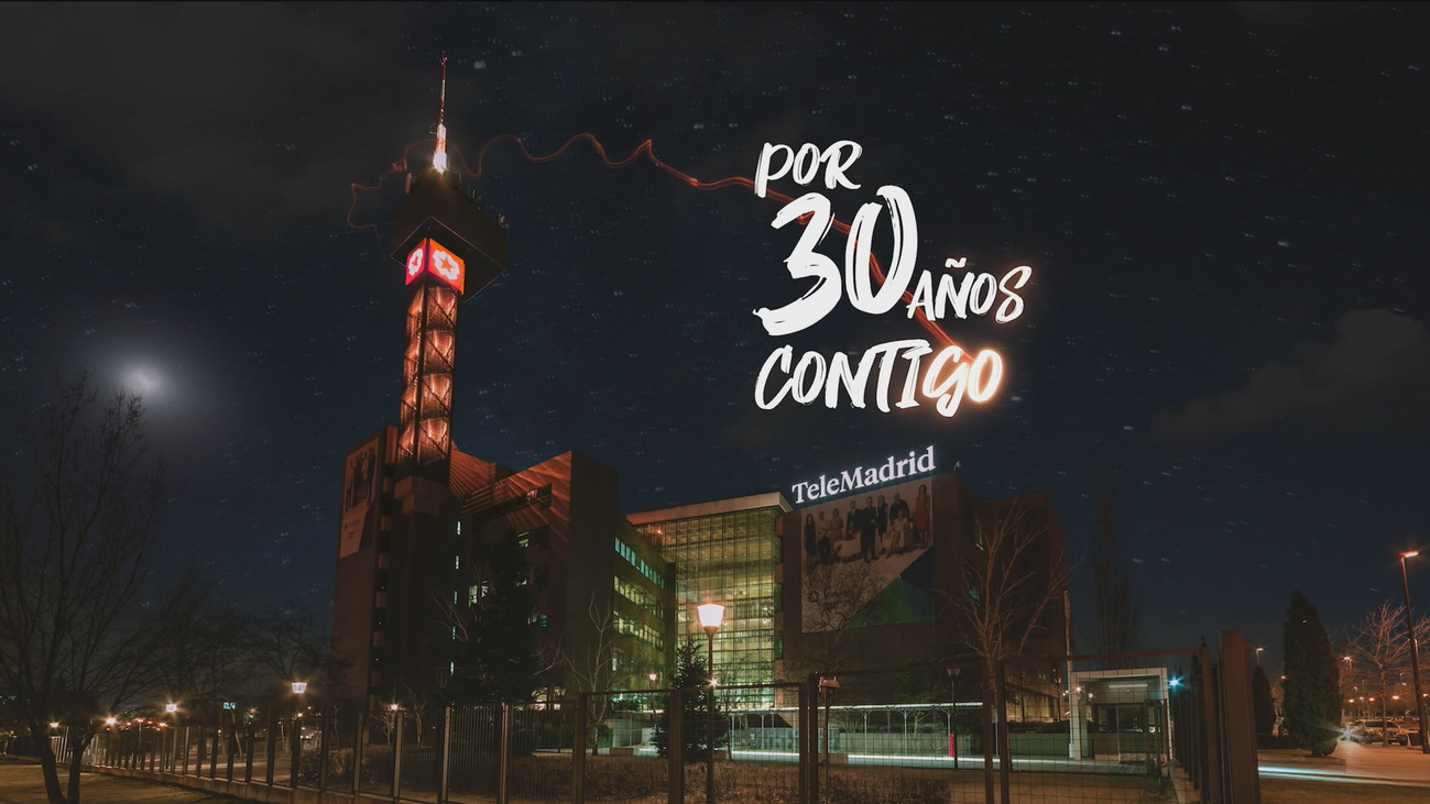 Así ha cambiado Telemadrid en sus 30 años de vida