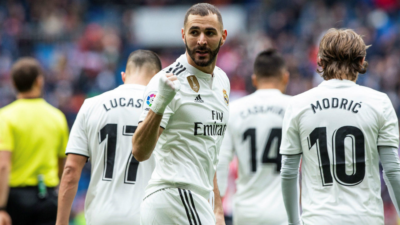 3-0. El mejor Benzema premia a un Real Madrid más serio