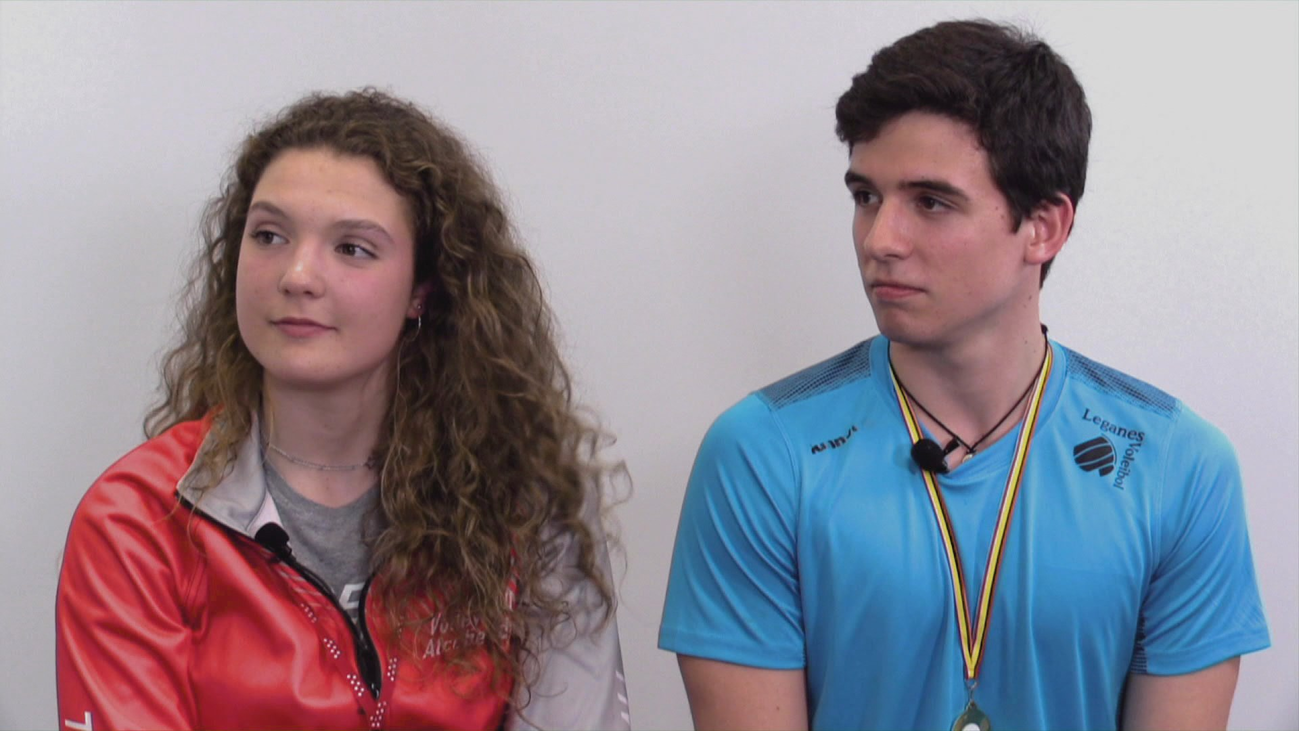 Alicia Sánchez  y Chema Hernández, MVP de las Fases Finales Juveniles