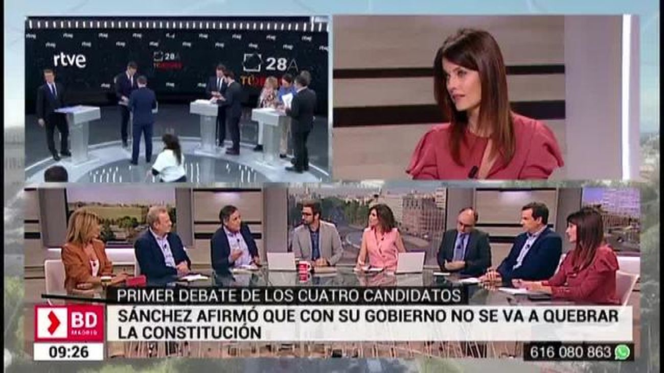 Buenos Días Madrid (8:30 - 10:30) 23.04.2019