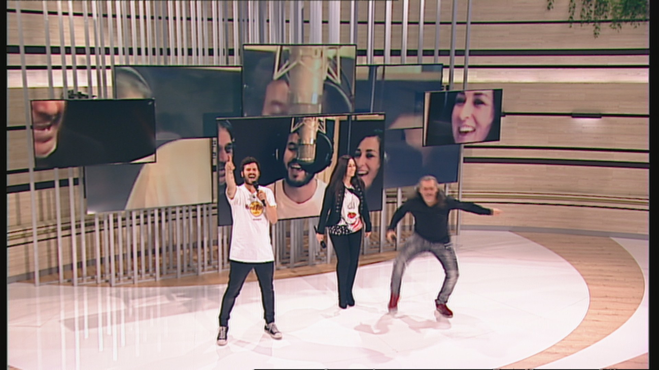 Taburete y Camela, juntos en Telemadrid