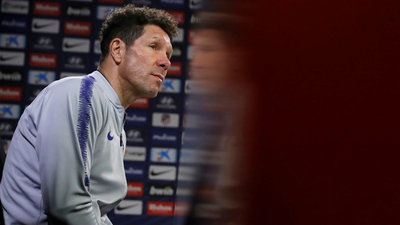 Simeone: "Intentaremos llevar hasta lo último la posibilidad de alcanzar al Barça"