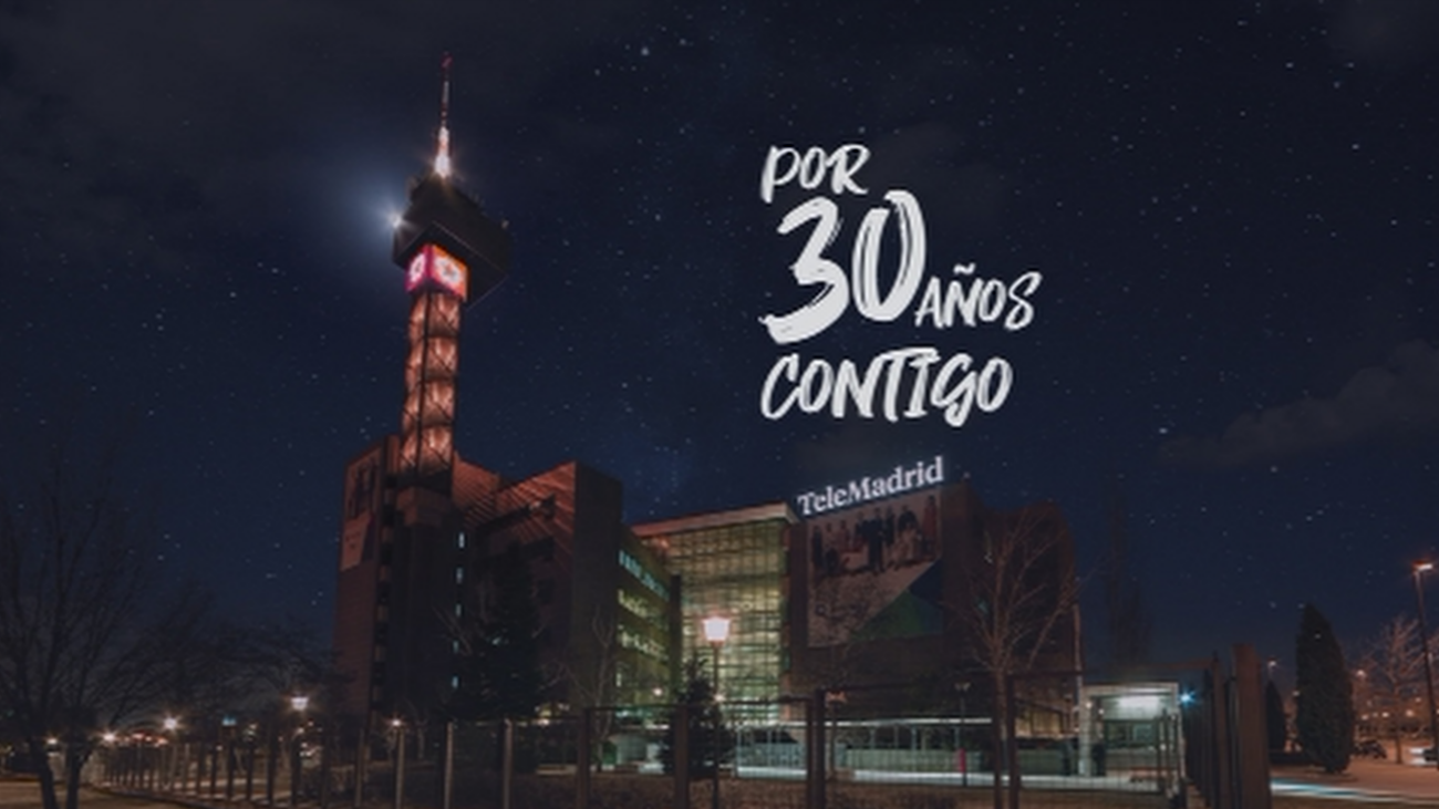'Por 30 años contigo', la promo del 30 aniversario de Telemadrid