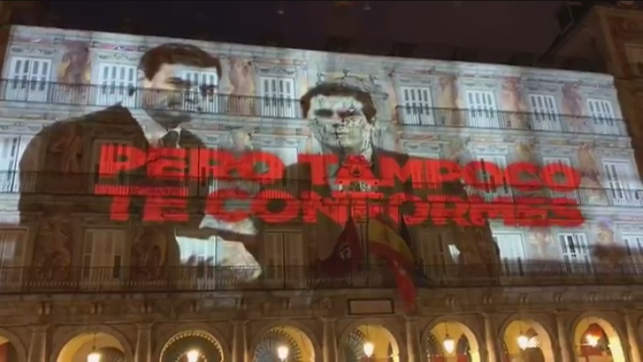 Barbero dice que la actuación de la Policía en la proyección de la Plaza Mayor fue "impecable"