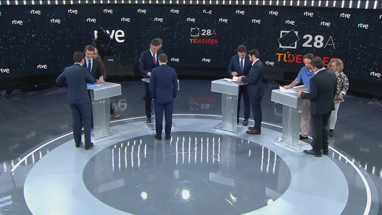 El debate a cuatro, al detalle