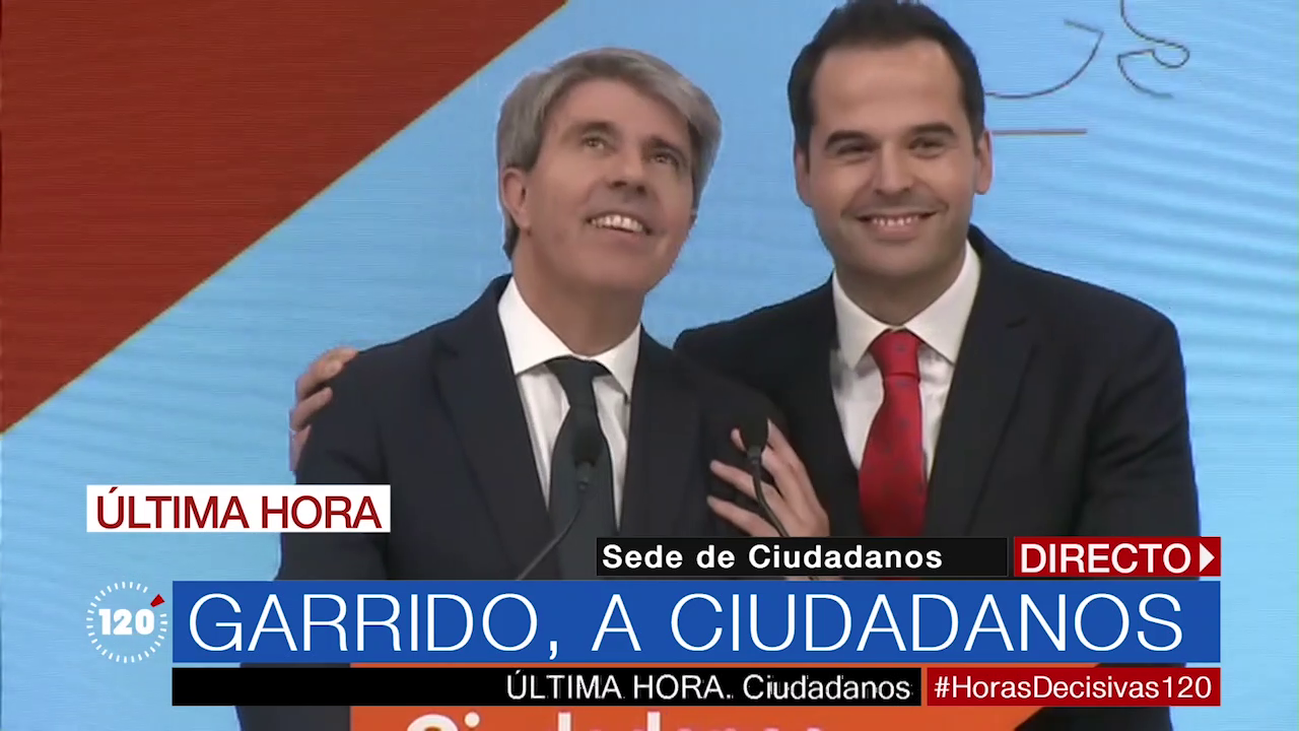 Ángel Garrido, sobre su fichaje por Ciudadanos: "Aquí me siento cómodo y querido"