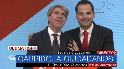 Ángel Garrido, sobre su fichaje por Ciudadanos: "Aquí me siento cómodo y querido"