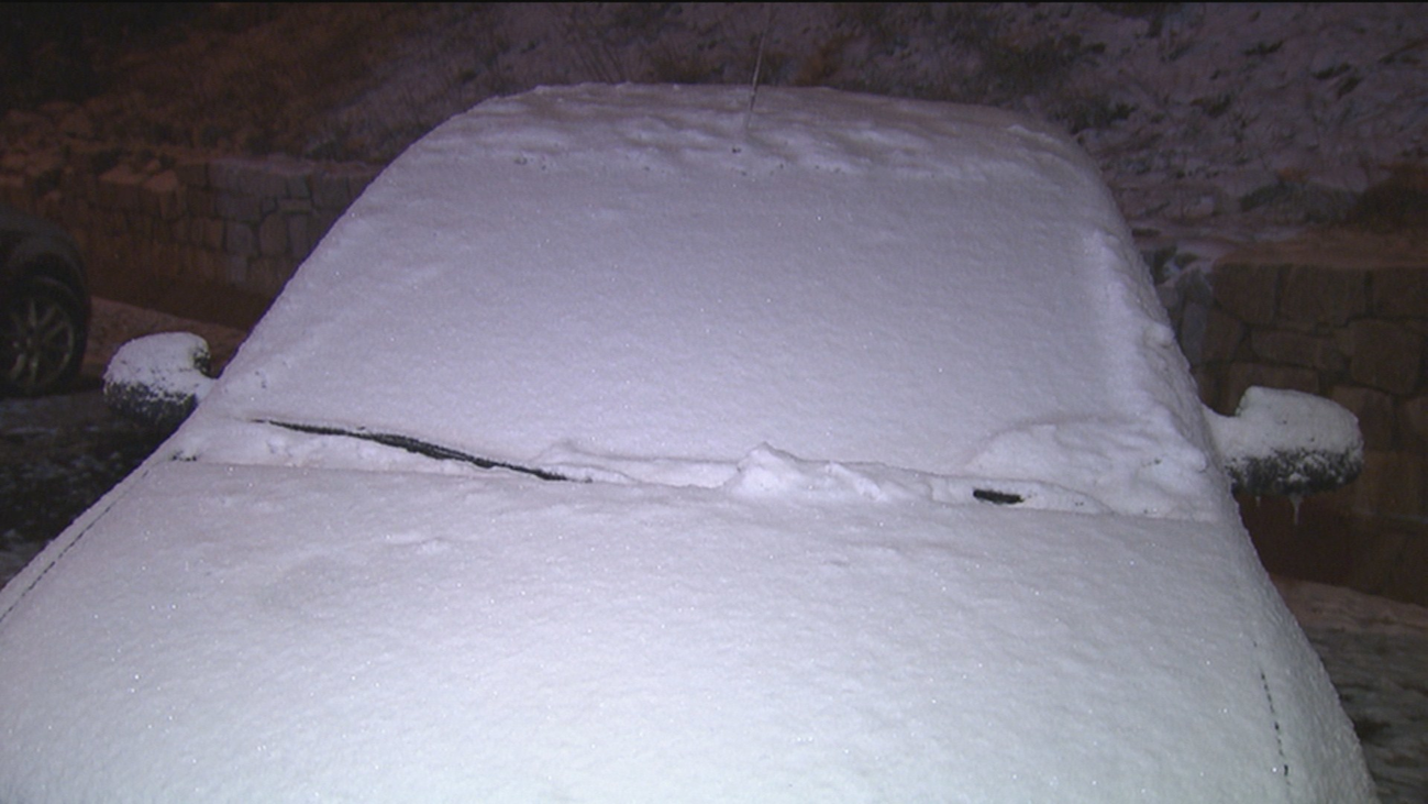Alerta amarilla en Madrid por nevadas en la sierra y por fuerte viento en la región