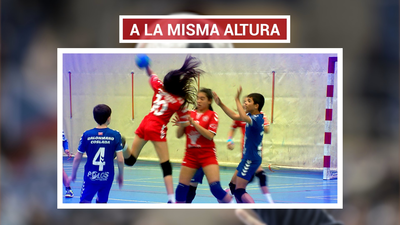 Las niñas del alevín de balonmano de Coslada son imparables