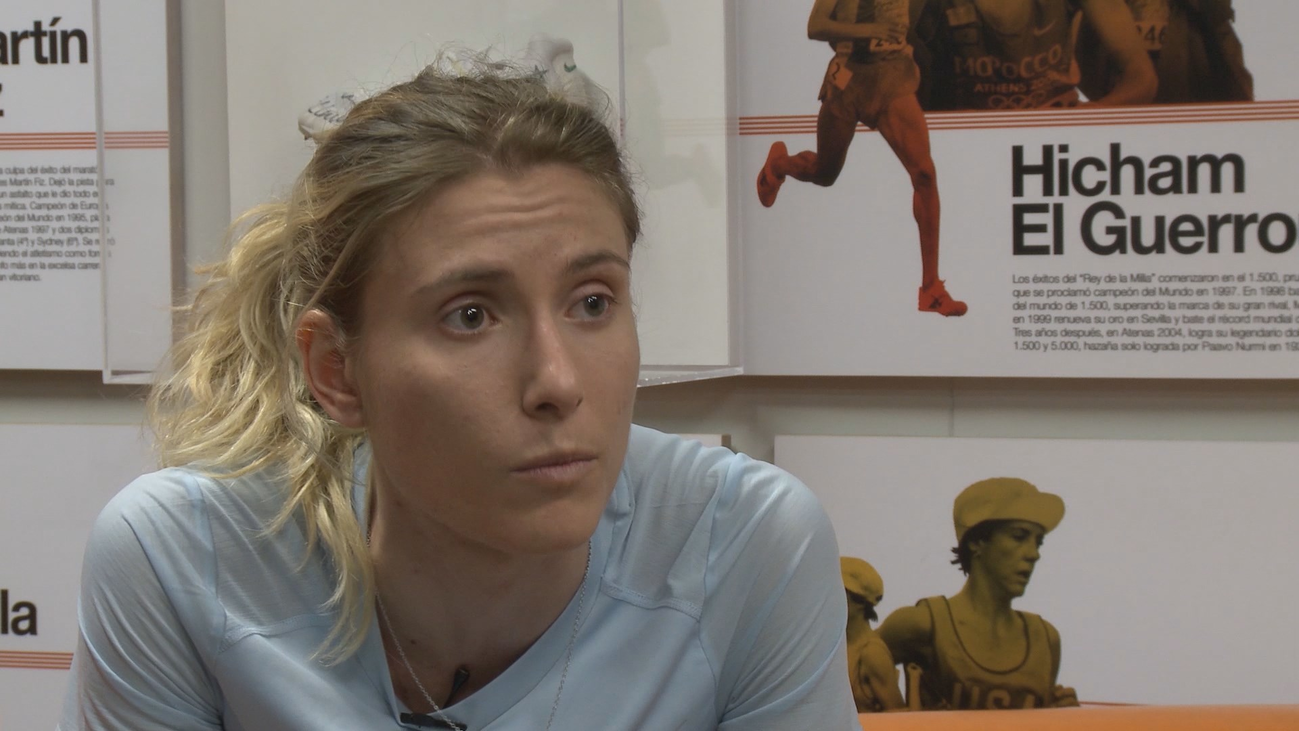 Beatriz Pesqueira, la atleta ciega que derriba barreras