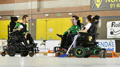 Hockey inclusivo en Alcobendas
