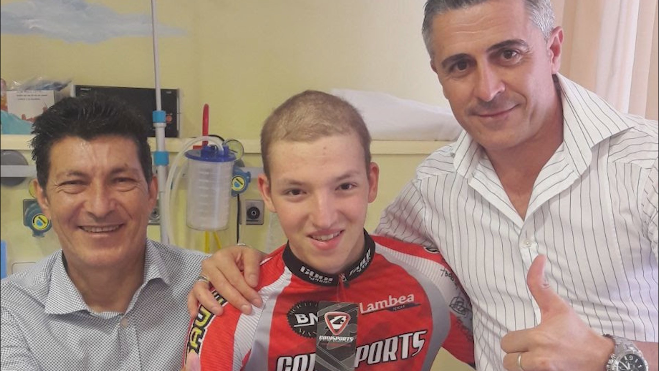 Juanfran superó una leucemia gracias al ciclismo