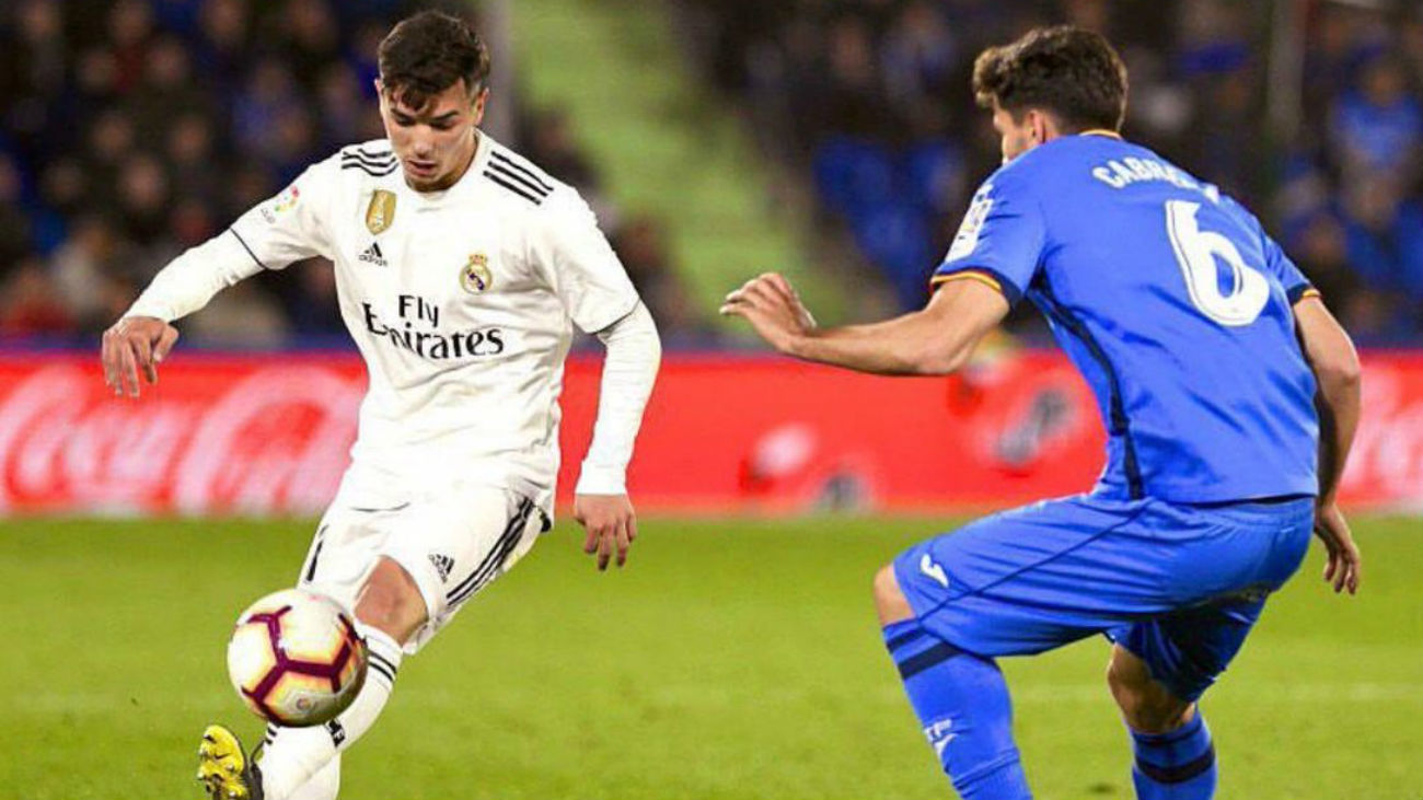 Zidane: "Brahim juega bien, no tiene miedo y es rápido"