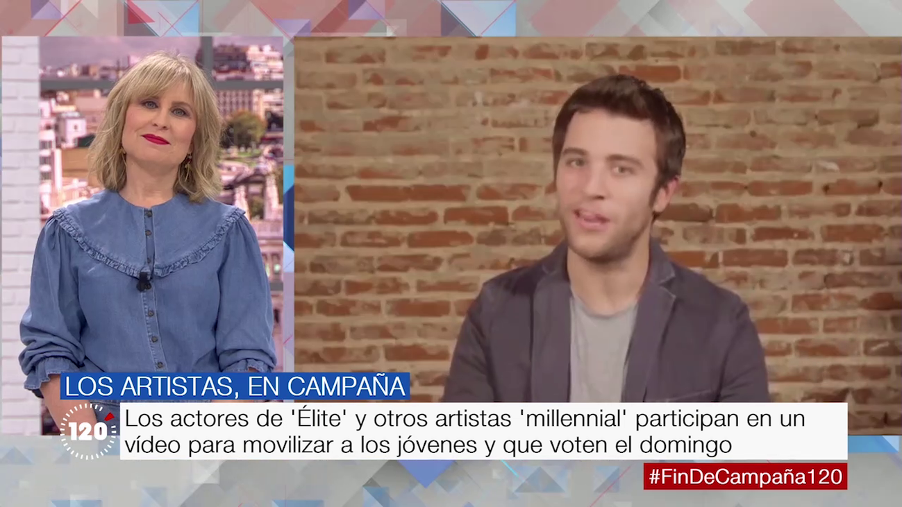 Actores y artistas movilizan a los jóvenes para que voten el 28-A