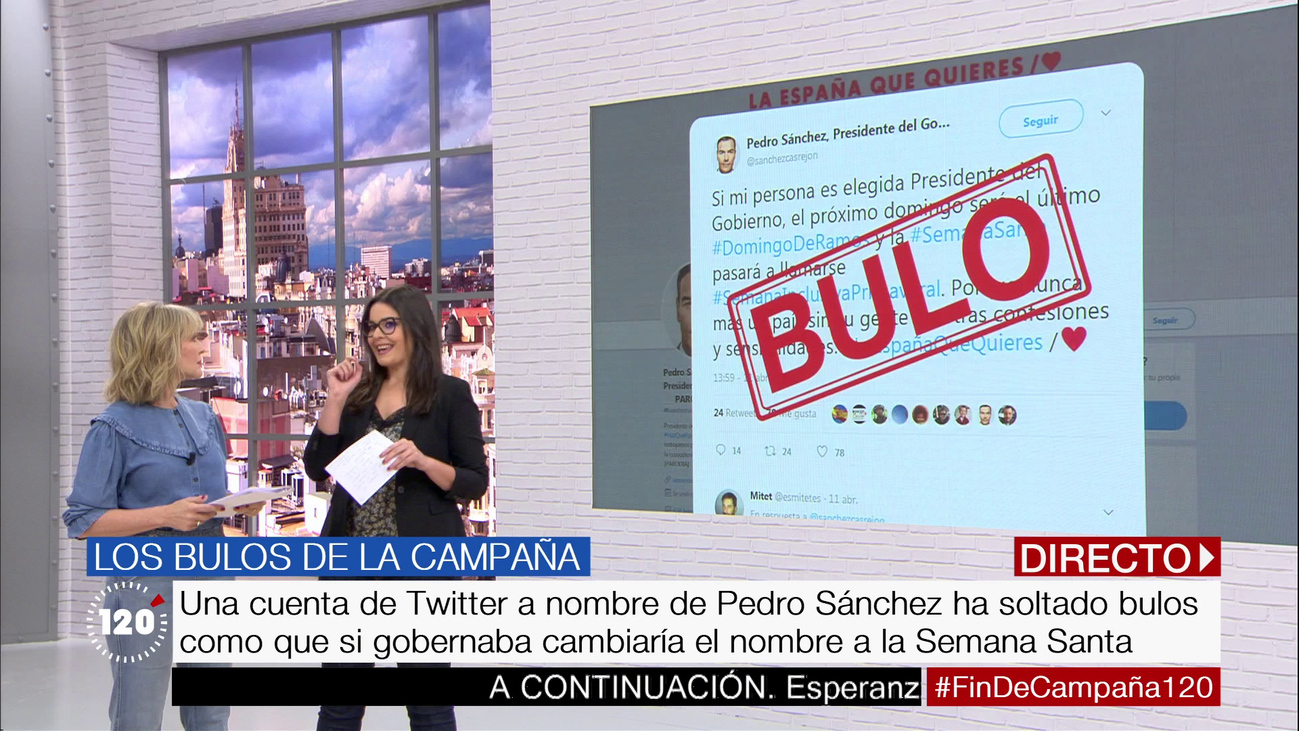 Los bulos de la campaña electoral del 28-A