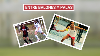 Todoterreno Sara Marcos, juega al futbol y al pádel