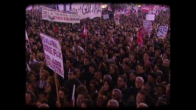 Madrid grita masivamente ‘No a la Guerra’