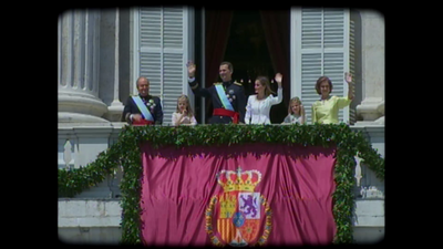 Un nuevo rey es proclamado en Madrid