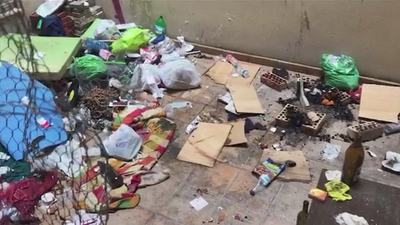 El edificio de los horrores, en pleno centro de Madrid