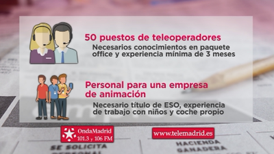 Una empresa de animaciones infantiles busca personal para incorporar en su plantilla
