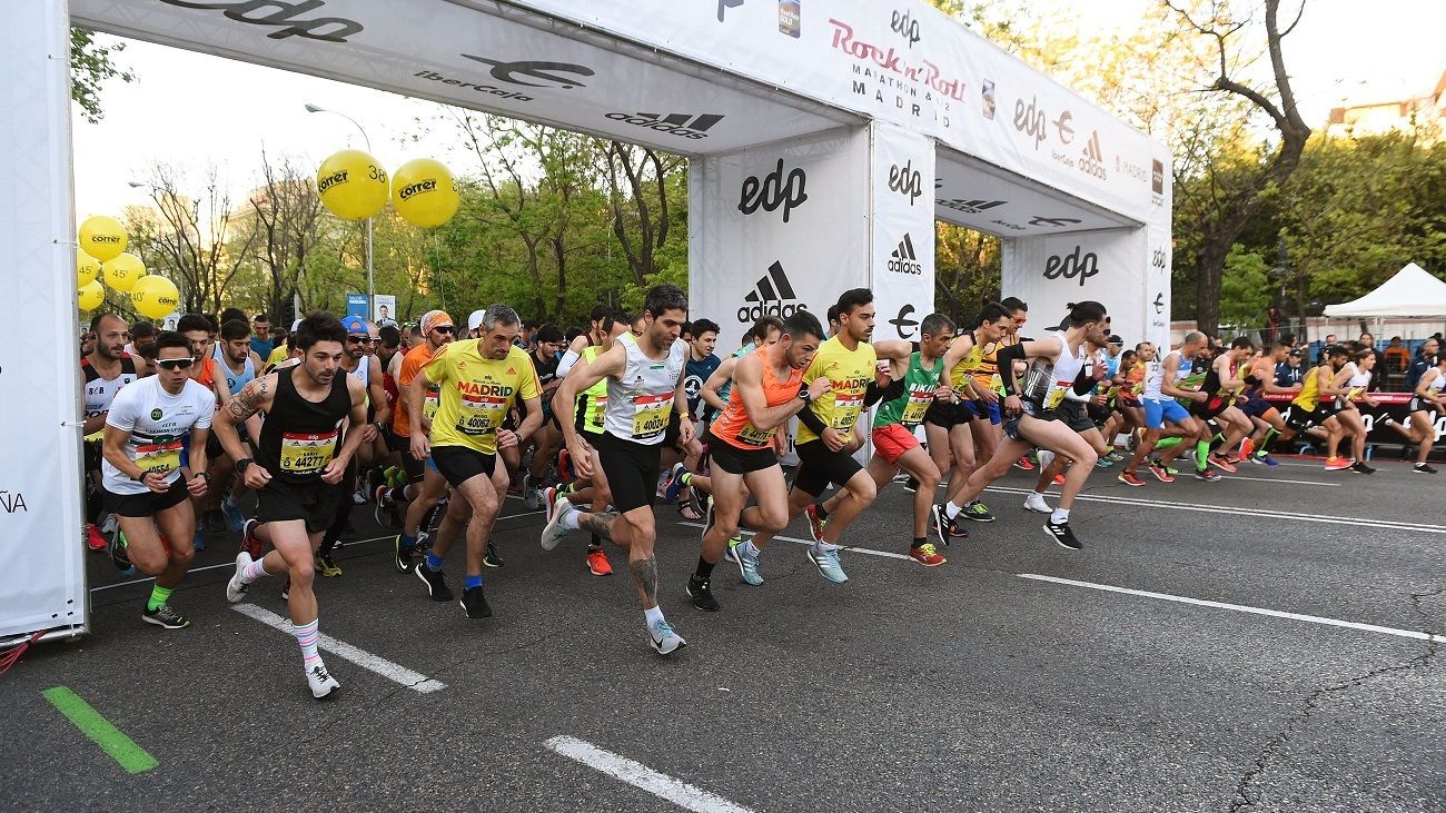 El Maratón de Madrid, en imágenes