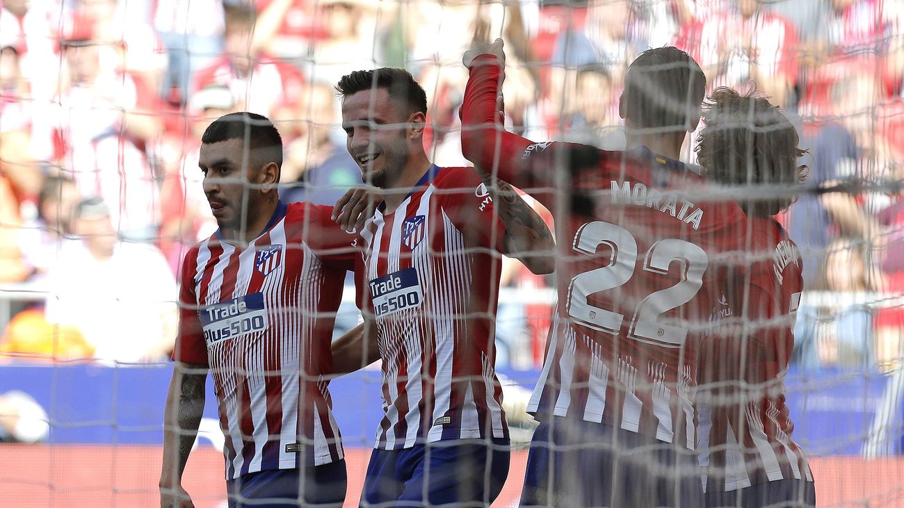 1-0. El Atleti gana al Valladolid con el mínimo esfuerzo