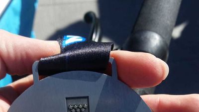 Beatriz Morillo,  roza el récord corriendo con carrito en el Maratón de Madrid