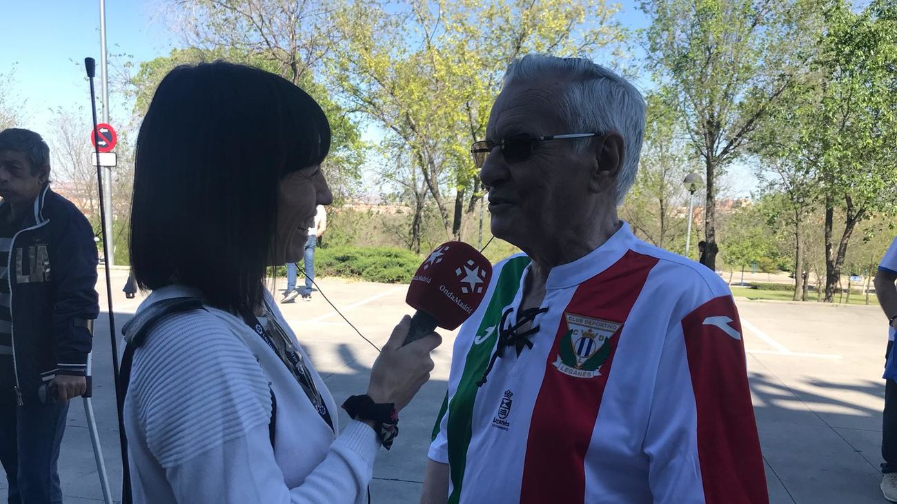 Mariano Callejo, los 'ojos' de la historia del Leganés