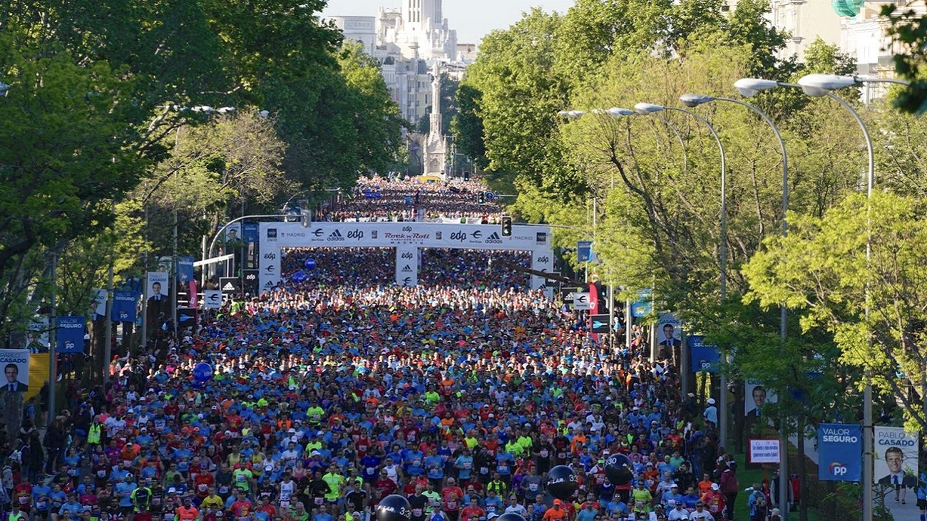 La multitudinaria Maratón convierte a Madrid en capital del atletismo